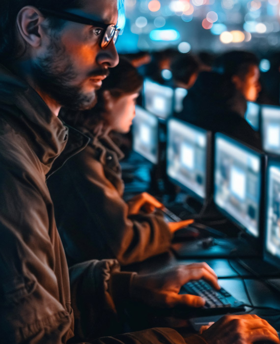 Magasan képzett szakértő csapat